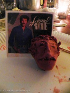 Lionel's Richies head!